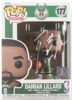 Damian Lillard Signed "Milwaukee Bucks" #177 Funko Pop! Vinyl Figure (JSA) at PristineAuction.com
