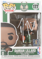 Damian Lillard Signed "Milwaukee Bucks" #177 Funko Pop! Vinyl Figure (JSA) at PristineAuction.com