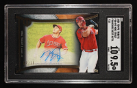 Mike Trout 2020 Topps Tribute Franchise Best Autographs #FBAMT #7/15 (SGC 9.5 | Auto 10) at PristineAuction.com