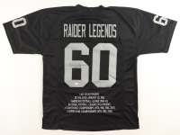 Mike Haynes Signed Team Highlight Stat Jersey Inscribed "HOF 97" (JSA) at PristineAuction.com