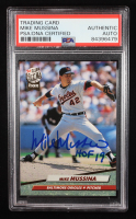 Mike Mussina Signed 1992 Ultra #9 RC Inscribed "HOF 19" (PSA) at PristineAuction.com