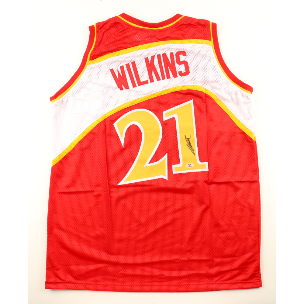 Dominique Wilkins Signed Jersey (PSA) at PristineAuction.com