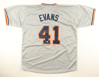 Darrell Evans Signed Jersey Inscribed "2223 Hits - 414 HR's" & "1984 W.S.C." (Beckett) at PristineAuction.com