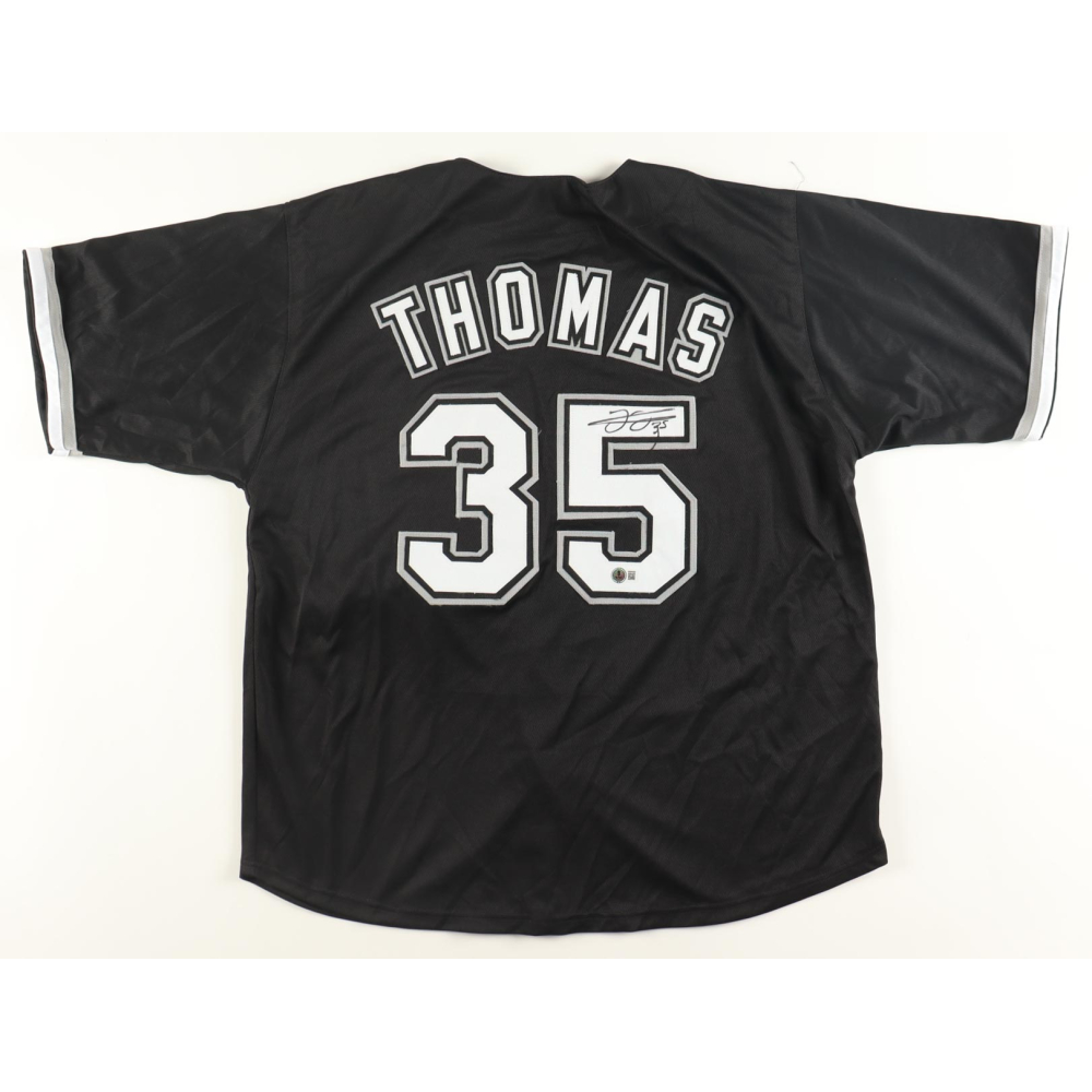 Frank Thomas Signed Jersey (Beckett) at PristineAuction.com