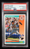 Mike Mussina 1992 Score #755 RC Inscribed "HOF 19" (PSA) at PristineAuction.com
