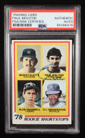 Paul Molitor Signed 1978 Topps #707 Rookie Shortstops RC (PSA) at PristineAuction.com