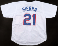 Ruben Sierra Signed Jersey (Beckett) at PristineAuction.com