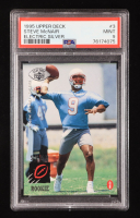 Steve McNair 1995 Upper Deck Electric Silver #3 RC (PSA 9) at PristineAuction.com