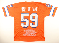 Randy Gradishar & Steve Atwater Signed Broncos Hall of Fame Jersey (JSA) at PristineAuction.com