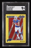 Josh Allen 2018 Absolute Introductions Spectrum Gold #4 RC (SGC 9) at PristineAuction.com
