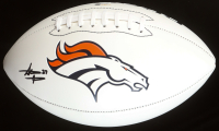 Steve Atwater Signed Broncos Logo Football (JSA) at PristineAuction.com