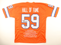 Randy Gradishar & Steve Atwater Signed Broncos Hall of Fame Jersey (JSA) at PristineAuction.com