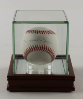 Mariano Rivera Signed OML Baseball with Display Case (Steiner) at PristineAuction.com