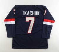 Brady Tkachuk Signed Jersey (Beckett) at PristineAuction.com