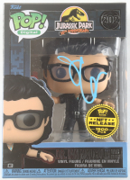 Jeff Goldblum Signed "Jurassic Park 10th Anniversary" #202 Dr. Ian Malcolm with Flare Funko Pop! Vinyl Figure (JSA) at PristineAuction.com