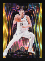 Nikola Jokic 2024-25 Select Gold Flash Prizms #313 #06/10 at PristineAuction.com