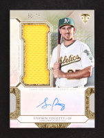 Stephen Piscotty 2018 Topps Triple Threads Unity Autograph Jumbo Relics Silver #UAJRSP #50/75 at PristineAuction.com