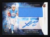 Ladd McConkey 2024 Panini Origins Rookie Jumbo Jersey Autographs #21 RC at PristineAuction.com