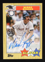 Wade Boggs 2022 Topps Update '87 Topps Autographs #87ASAWB at PristineAuction.com