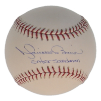 Mariano Rivera Signed OML Baseball Inscribed "Enter Sandman" (PSA) at PristineAuction.com