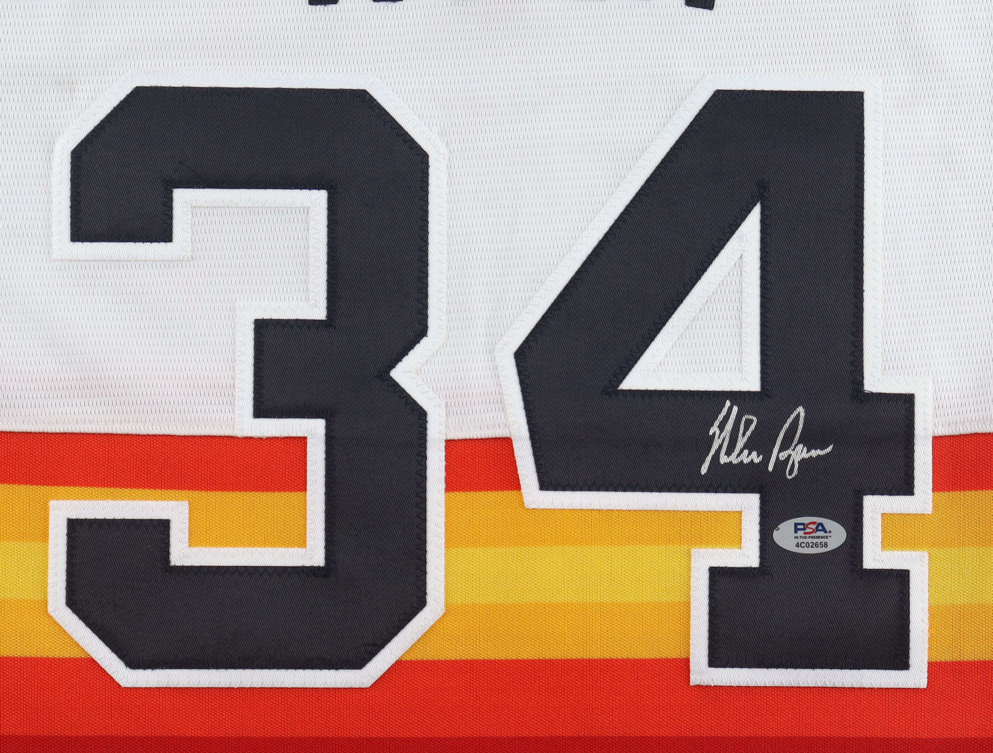 Nolan Ryan Signed Astros Nike Authentic Jersey (PSA) at PristineAuction.com Nolan Ryan Signed Astros Nike Authentic Jersey (PSA) at PristineAuction.com