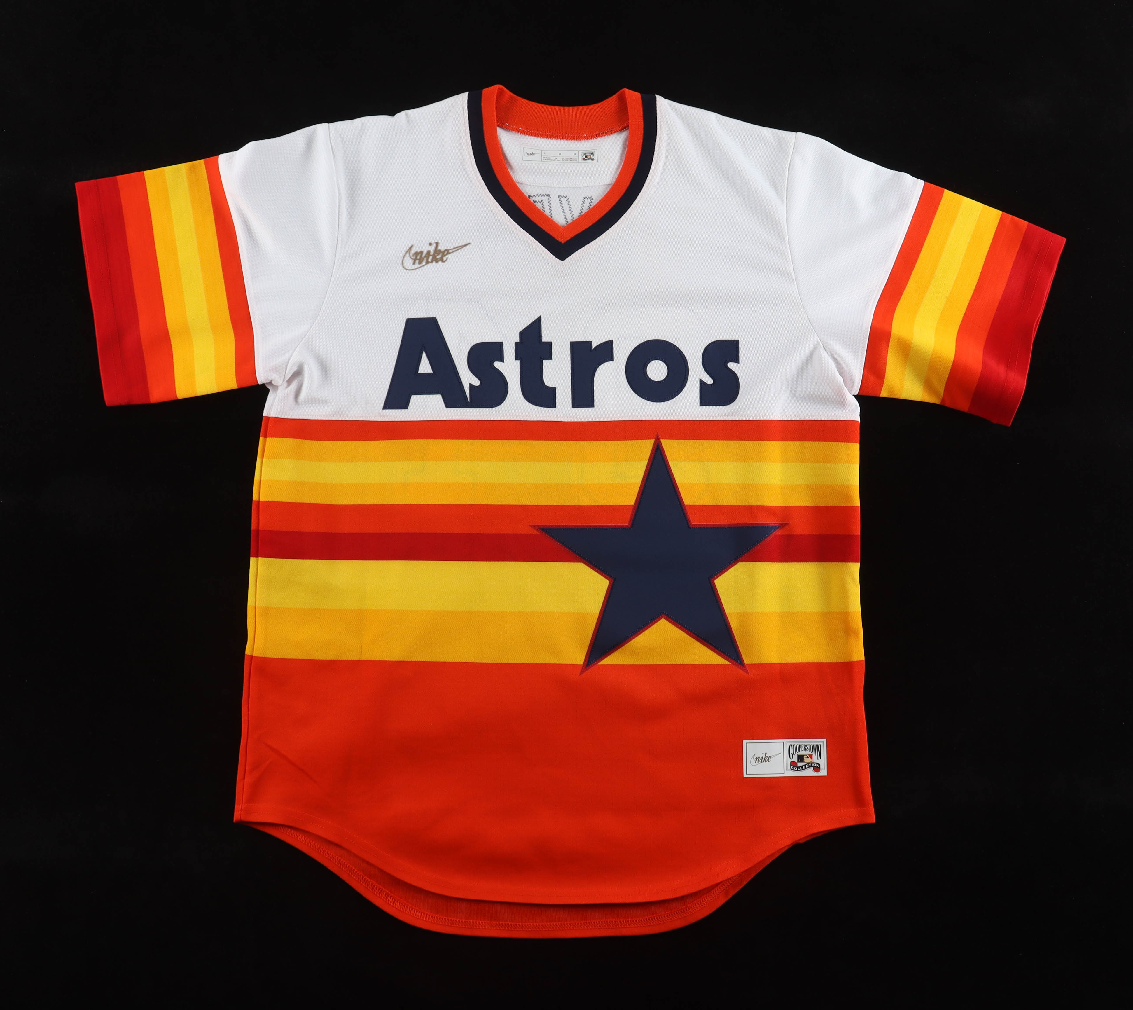 Nolan Ryan Signed Astros Nike Authentic Jersey (PSA) at PristineAuction.com Nolan Ryan Signed Astros Nike Authentic Jersey (PSA) at PristineAuction.com