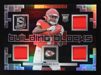 Rashee Rice 2023 Panini Spectra Building Blocks Materials #26 RC #56/99 at PristineAuction.com