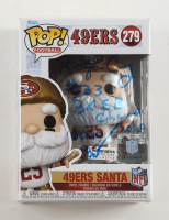 Roger Craig Signed 49ers #279 49ers Santa Funko Pop! Vinyl Figure Inscribed "3x SB Champ" & "1000/1000" & "85" (Beckett) at PristineAuction.com