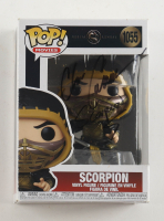 Chris Casamassa Signed "Mortal Kombat" #1055 Scorpion Funko Pop! Vinyl Figure Inscribed "Scorpion" (Beckett) at PristineAuction.com