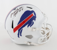 Joe DeLamielleure Signed Bills Full-Size Speed Helmet Inscribed "HOF 03" (JSA) at PristineAuction.com