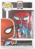 Andrew Garfield Signed "Marvel 80 Years" #593 Spider-Man Funko Pop! Bobble-Head Vinyl Figure (JSA) at PristineAuction.com