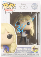 Miley Cyrus Signed "Disney 100" #1347 Hannah Montana Funko Pop! Vinyl Figure (JSA) at PristineAuction.com