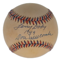 Larry Doby & Don Newcombe Signed 1999 All-Star Game Baseball Inscribed "1949" (PSA) at PristineAuction.com