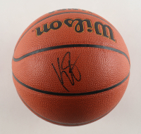Klay Thompson Signed NBA Basketball (Beckett) at PristineAuction.com