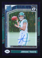 Jordan Travis 2024 Donruss Optic Rated Rookies RPS Autographs Purple Stars #260 RC #33/42 at PristineAuction.com