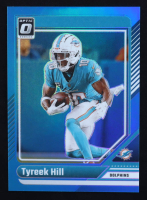Tyreek Hill 2024 Donruss Optic Aqua #123 #296/299 at PristineAuction.com