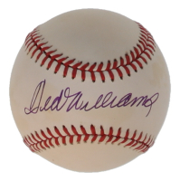 Ted Williams Signed OAL Baseball (PSA) at PristineAuction.com