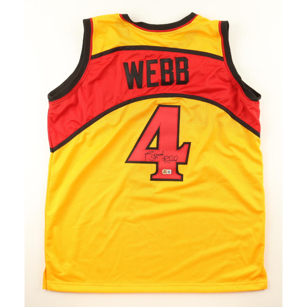 Spud Webb Signed Jersey (Beckett) at PristineAuction.com