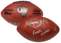 Matthew Stafford Signed LE Official NFL "The Duke" Rams Logo Football Inscribed "Rams Nation" (Fanatics) at PristineAuction.com