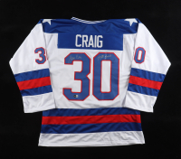 Jim Craig Signed Jersey Inscribed "1980 Gold" (Beckett) at PristineAuction.com