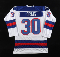 Jim Craig Signed Jersey Inscribed "1980 Gold" (Beckett) at PristineAuction.com