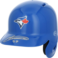 Vladimir Guerrero Jr. Signed Blue Jays Mini Batting Helmet (Fanatics) at PristineAuction.com