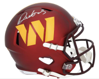 Deebo Samuel Signed Commanders Full-Size Speed Helmet (Fanatics) at PristineAuction.com