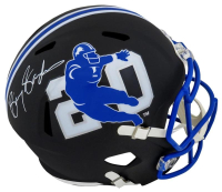 Barry Sanders Signed Full-Size Speed Helmet (Schwartz) at PristineAuction.com