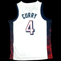 Stephen Curry Signed Team USA Authentic Nike Jersey (PSA) at PristineAuction.com