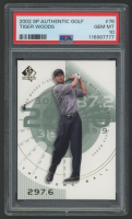 Tiger Woods 2002 SP Authentic #76 (PSA 10) at PristineAuction.com