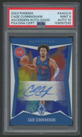 Cade Cunningham 2023 Panini Phoenix Ascension Autographs Oasis #AACH #20/25 (PSA 9 | Auto 10) at PristineAuction.com