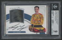 Joey Logano 2017 National Treasures Jumbo Tire Signatures #9 #42/99 (BGS 9 | Auto 10) at PristineAuction.com