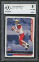 Tom Brady 2000 Paramount #138 RC (BCCG 9) at PristineAuction.com