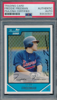 Freddie Freeman Signed 2007 Bowman Draft Draft Picks #BDPP12 RC (PSA) at PristineAuction.com